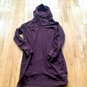 Toad & Co Hoodie Dress - size S - EUC